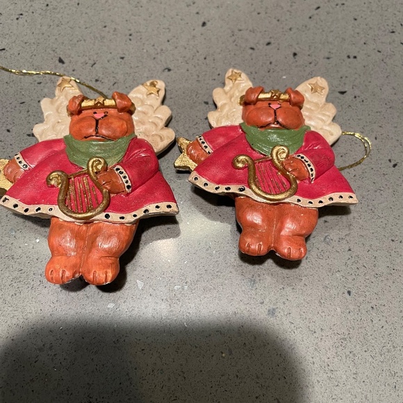 3 Terry's Village angel dog ornaments - Picture 3 of 4